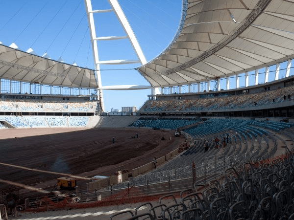 Moses Mabhida Stadium, home stadium of AmaZulu