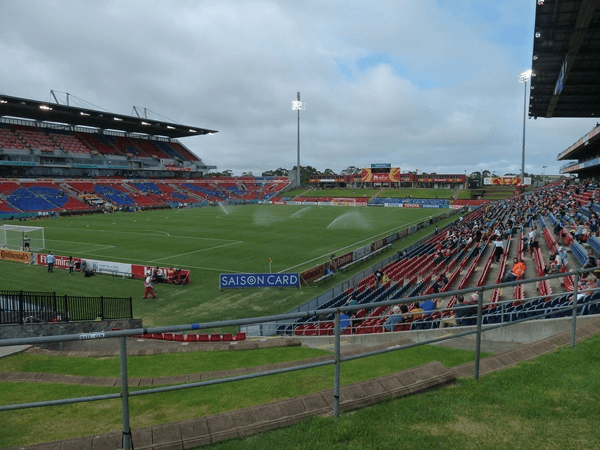 McDonald Jones Stadium, home stadium of Newcastle Jets