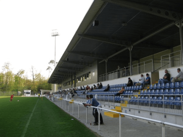 FC-Astoria Stadion, home stadium of FC Astoria Walldorf