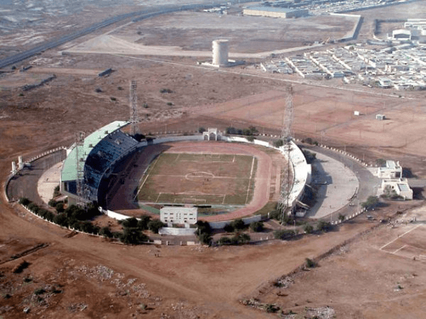 Stade El Hadj Hassan Gouled, home stadium of ASAS