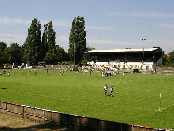 Gottfried-Tönsfeld Sportplatz, home stadium of FC Teutonia Ottensen