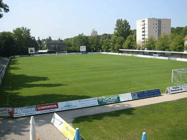 Professor Erich Greipl Stadion, home stadium of FC Ismaning