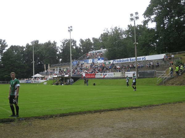 Holzwaren-Simundt-Kampfbahn, home stadium of Bischofswerdaer FV 08