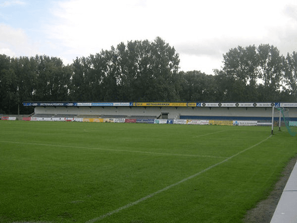 Jozef Plaetinck Stadion, home stadium of HO Kalken