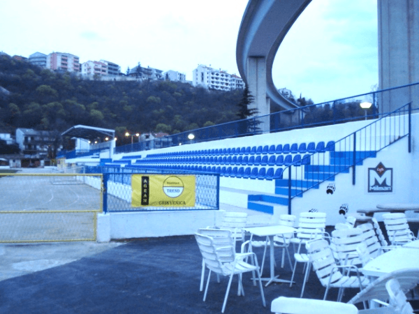Gradski stadion, home stadium of Crikvenica