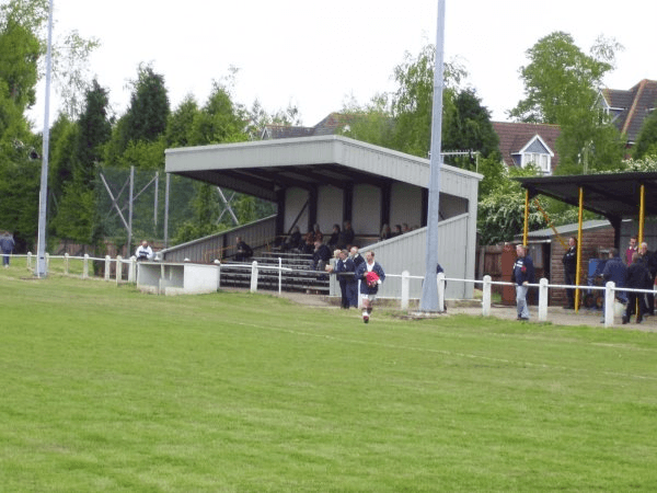 Greens Meadow, home stadium of Stowmarket Town