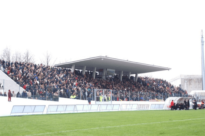 Stadio Pier Giovanni Mecchia, home stadium of Portogruaro Calcio