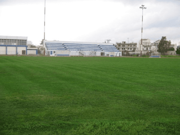 Dimotiko Stadio Aspropyrgos, home stadium of Aspropyrgos Enosis