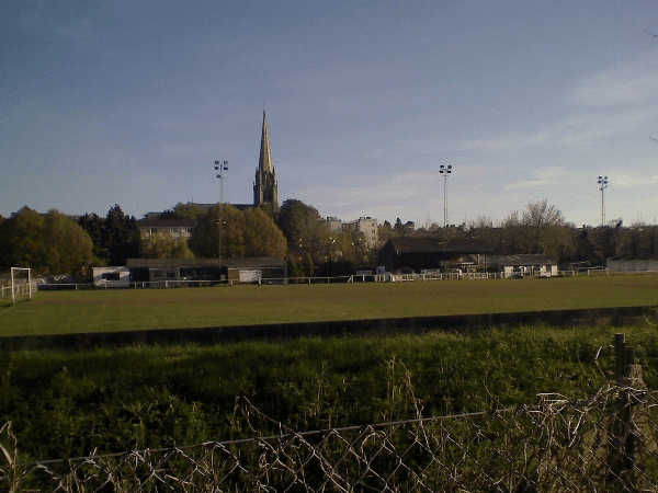 Meadowbank Stadium, home stadium of Dorking Wanderers