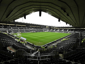 Pride Park Stadium, home stadium of Derby County