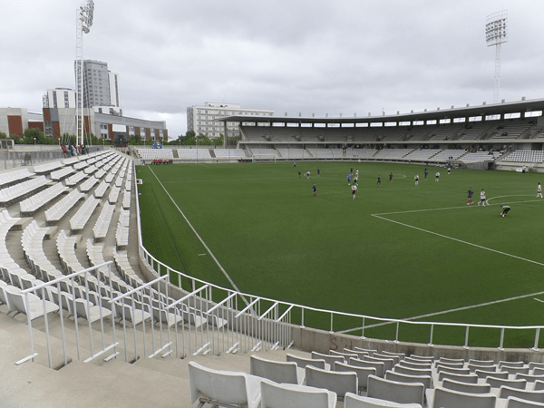 Estadio Municipal de Hospitalet de Llobregat, home stadium of CE L'Hospitalet