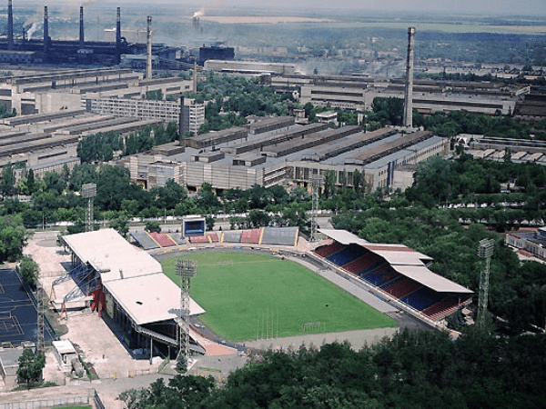 Stadion im. Volodymyra Boyka, home stadium of Mariupol'