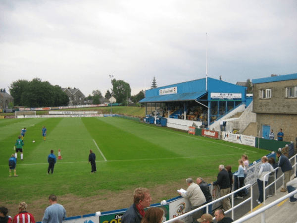 Eco Power stadium, home stadium of Stocksbridge Park Steels