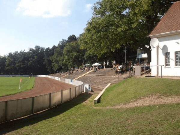 Waldstadion Gießen, home stadium of FC Gießen