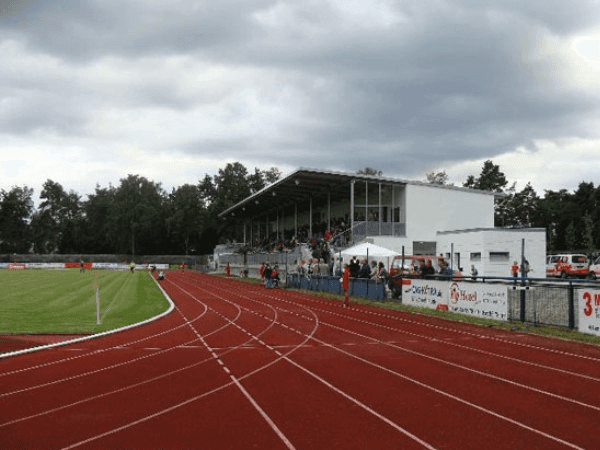 Waldstadion, home stadium of Ludwigsfelde