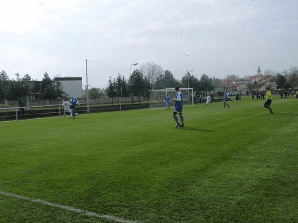 Na Šlajsi, home stadium of Sokol Lanžhot