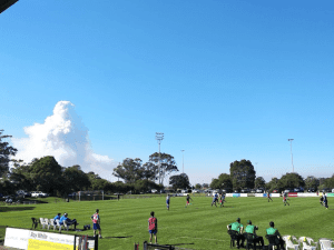 Croudace Bay Soccer Fields, home stadium of Valentine