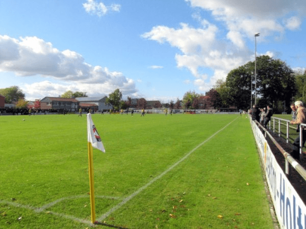 Holzhofstadion, home stadium of TSV Victoria Clarholz