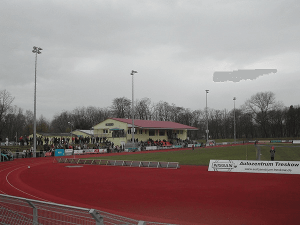 Volksparkstadion, home stadium of MSV 1919 Neuruppin