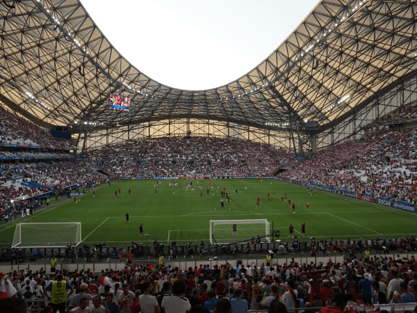 Orange Vélodrome, home stadium of Olympique Marseille