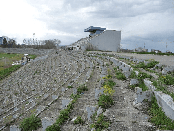Stadio Chōraphas, home stadium of Agios Ierotheos