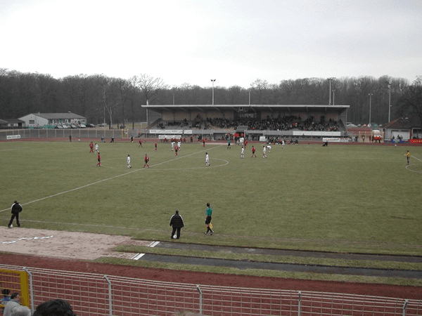 Herbert-Dröse-Stadion, home stadium of Hanauer SC 1960