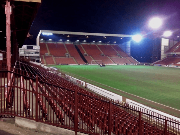 Oakwell, home stadium of Barnsley