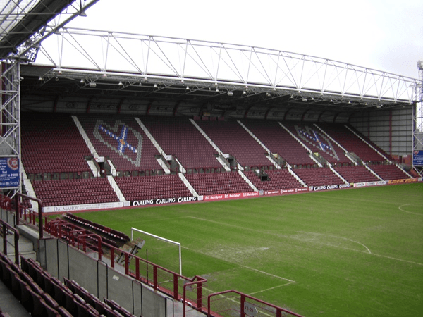 Tynecastle Park, home stadium of Heart of Midlothian