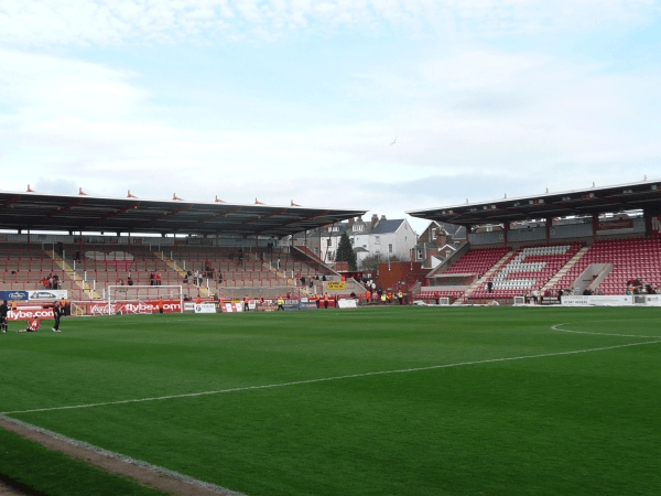 St James Park, home stadium of Exeter City