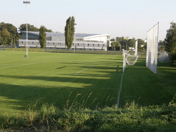 Víceúcelová sportovní hala Fotbalové hřiště, home stadium of Slaný