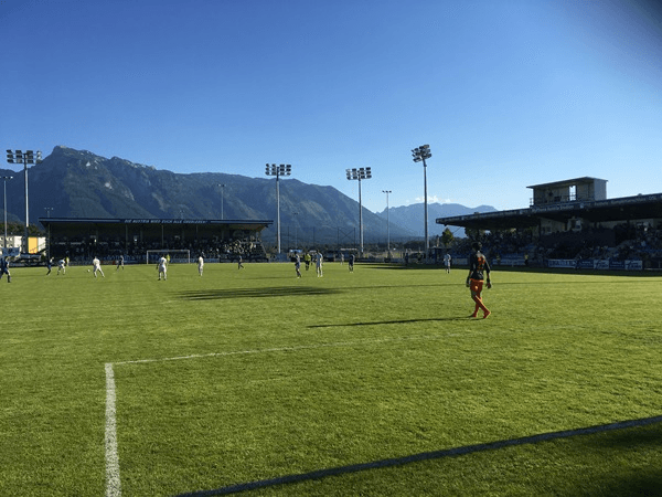 Max-Aicher-Stadion, home stadium of Austria Salzburg