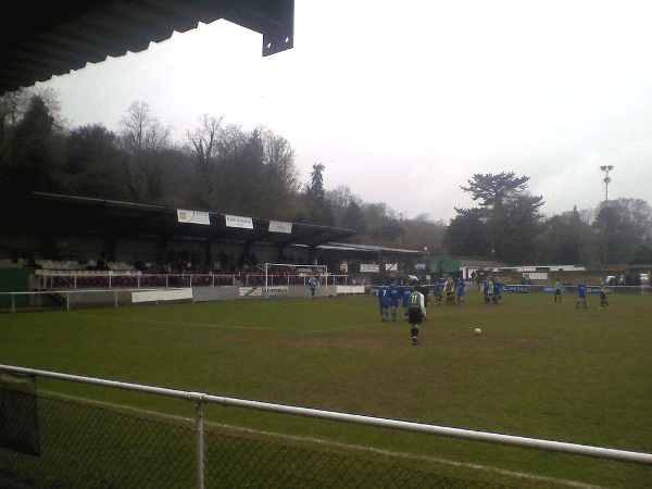 Church Road, home stadium of Whyteleafe