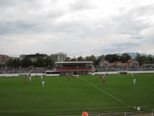 Gradski Stadion, home stadium of Sloga Kraljevo