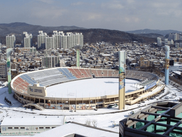 Suwon Sports Complex, home stadium of Suwon