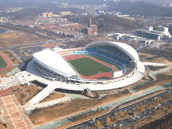 Ansan Wa Stadium, home stadium of Ansan Greeners