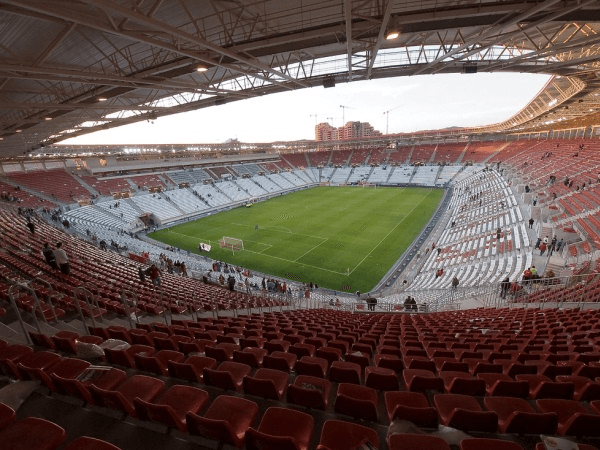 Estadio Enrique Roca de Murcia, home stadium of Ukraine