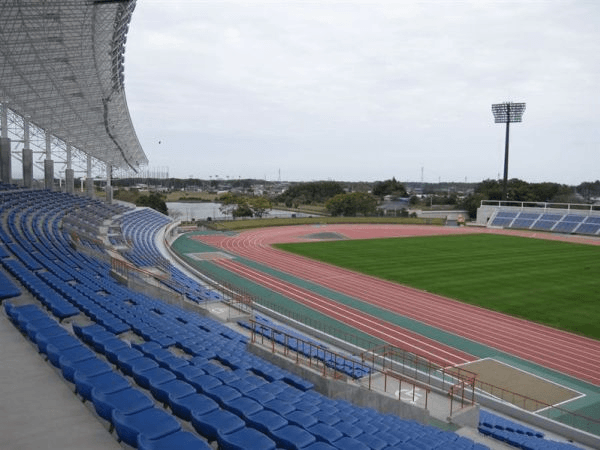K’s Denki Stadium, home stadium of Mito Hollyhock