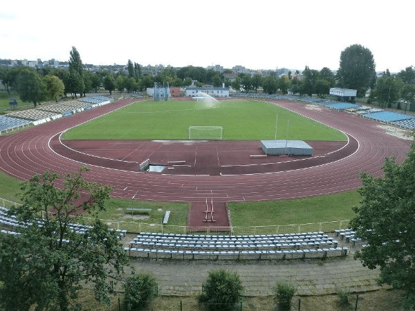 Stadion MOSiR, home stadium of Lechia Zielona Góra