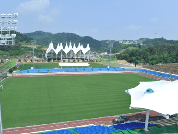 Mokpo International Football Center Main (Grass Ground A), home stadium of Mokpo City
