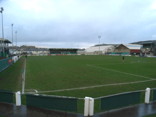 Park Avenue, home stadium of Aberystwyth Town
