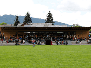 Bezegg-Stadion, home stadium of Andelsbuch