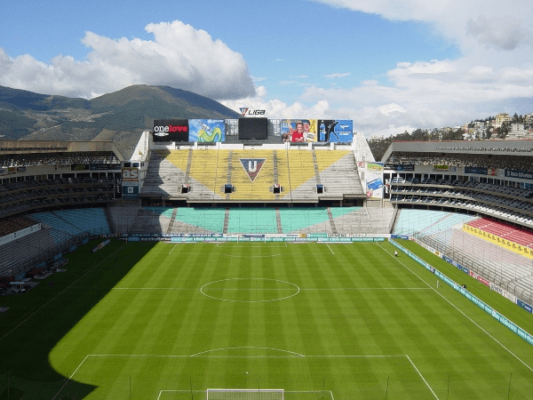 Estadio Rodrigo Paz Delgado, home stadium of LDU Quito
